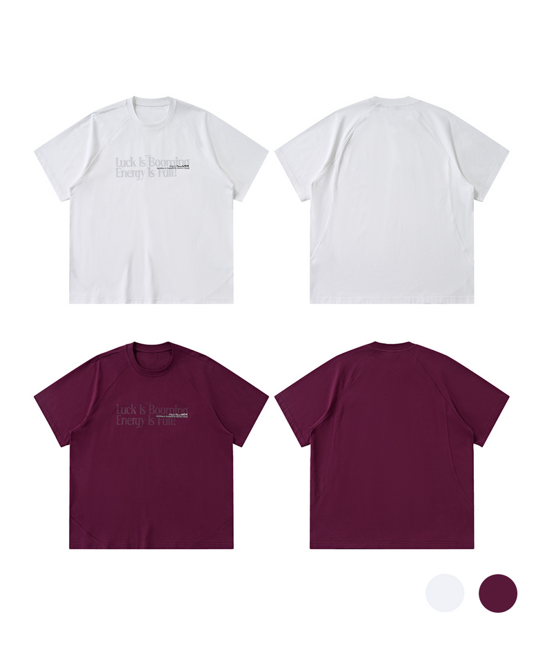 럭 에너지 시너지 라글란 숏슬리브 (2 COLOR)