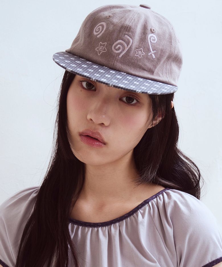 Dot Ball Cap, Purple