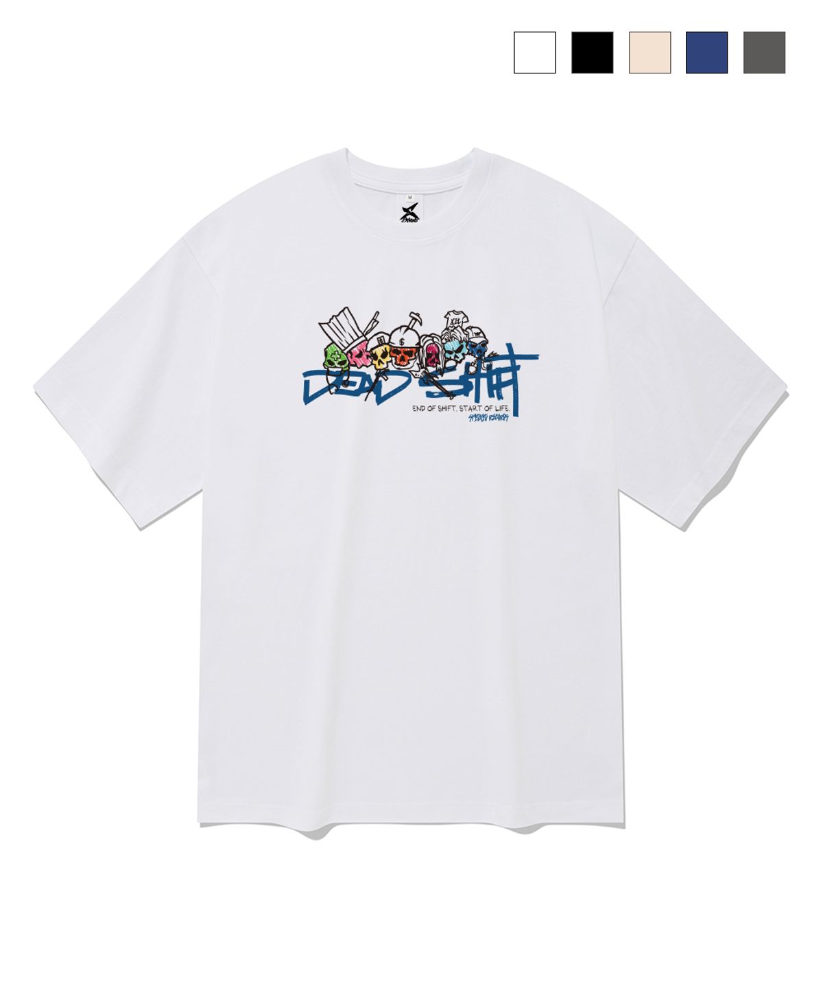 스핏싯(SPITXIT) DEAD SHIFT 티셔츠 5 COLOR