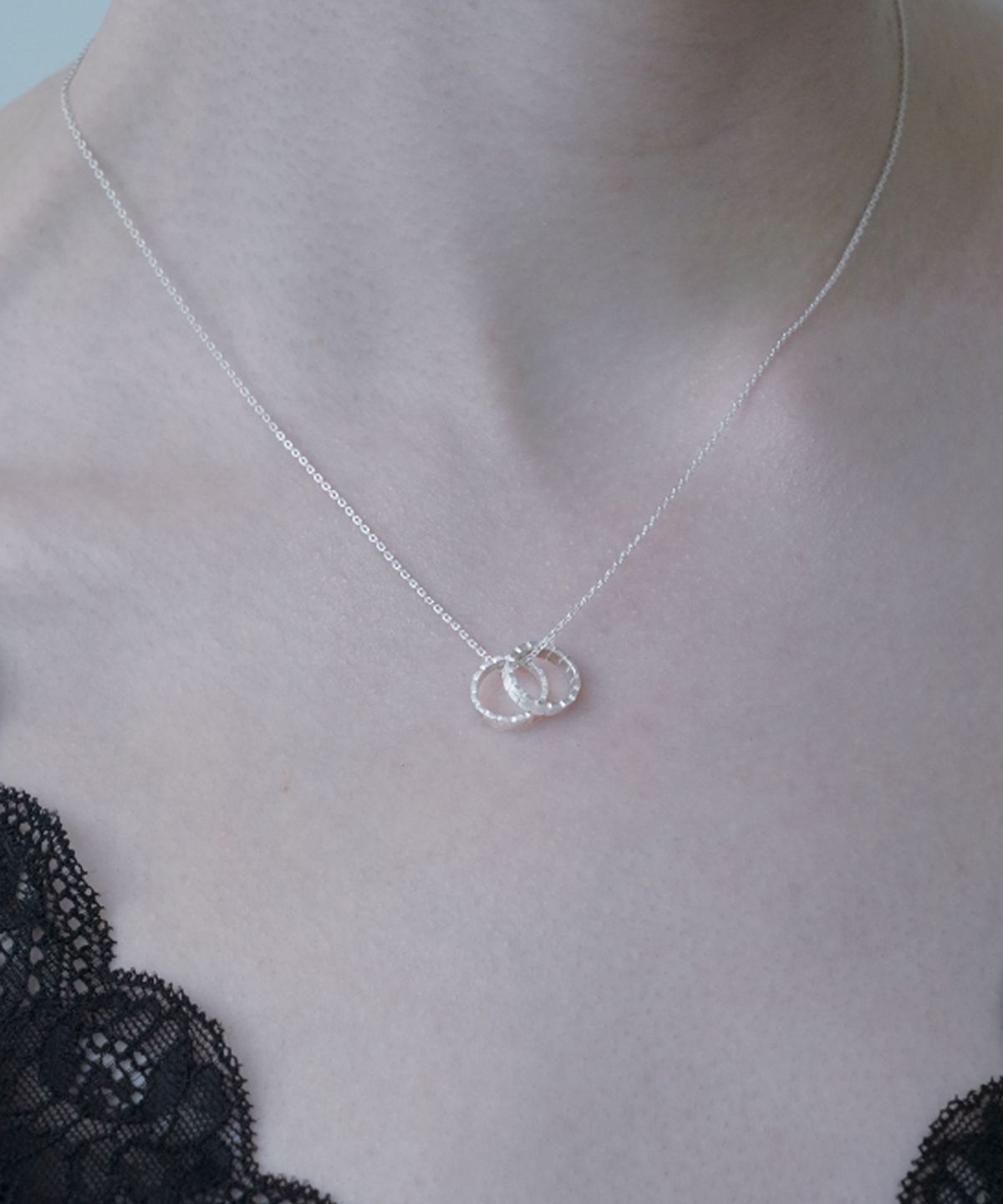 오버그레이(OVERGREY) Infinity Necklace - Silver