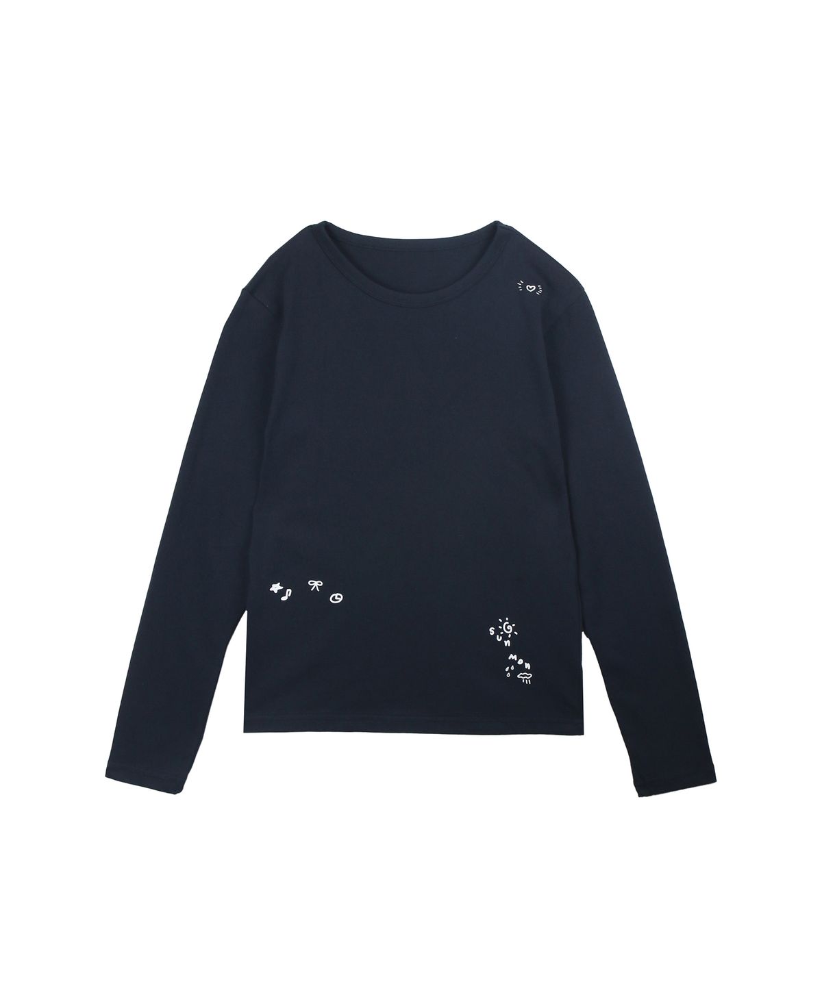 카렌다(KALENDAR) Little Tatoo L/S Tee [Navy]