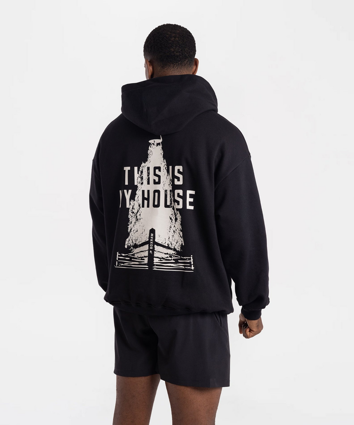 복스로(BOXRAW) This Is My House 오버사이즈 후디 - 남성 M BXRW-U-TIMHOH