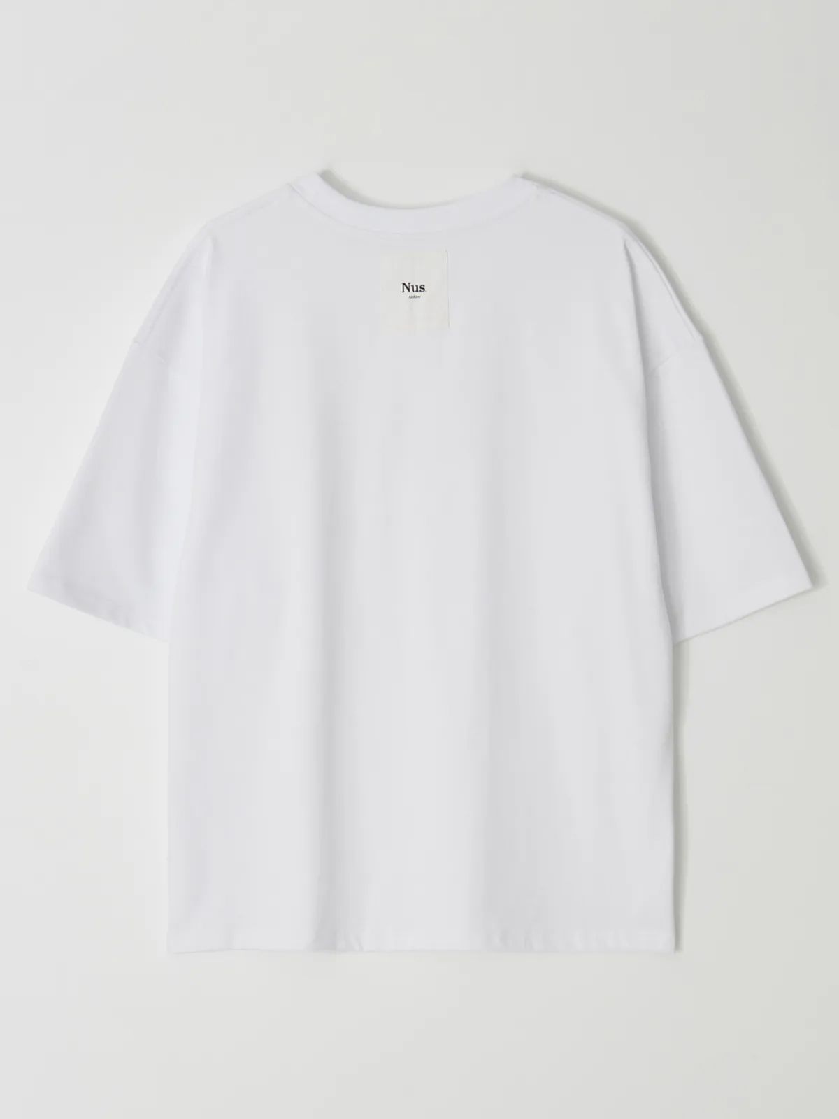 너스(NUS) YEI Back Patch 1/2 TEE 화이트