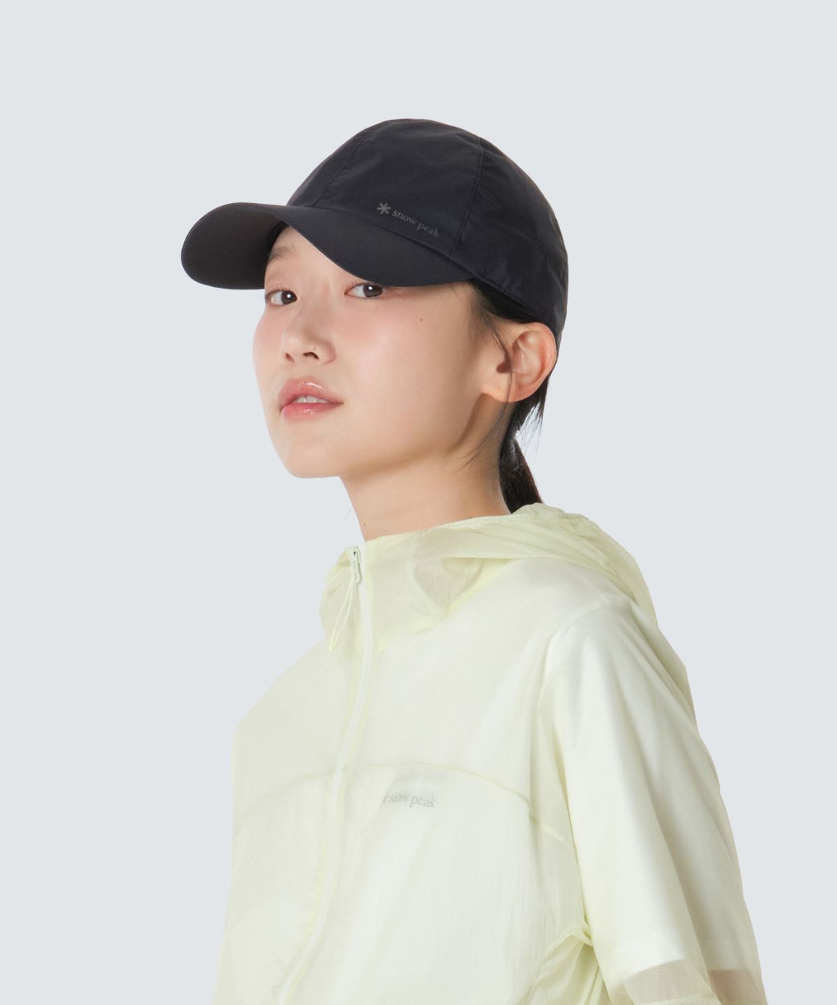 스노우피크 어패럴(SNOWPEAK APPAREL) 퍼텍스 경량 볼캡 (S26MUTBC01) Dark Charcoal