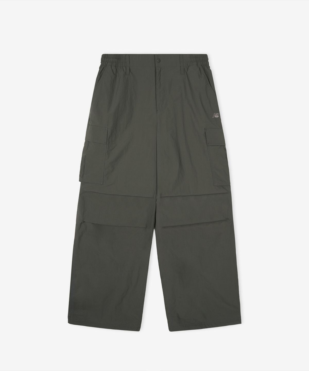 뉴발란스(NEW BALANCE) NBNTG21513 / UNI FROZEN 코튼라이크 카고 와이드 팬츠 (DARK KHAKI)