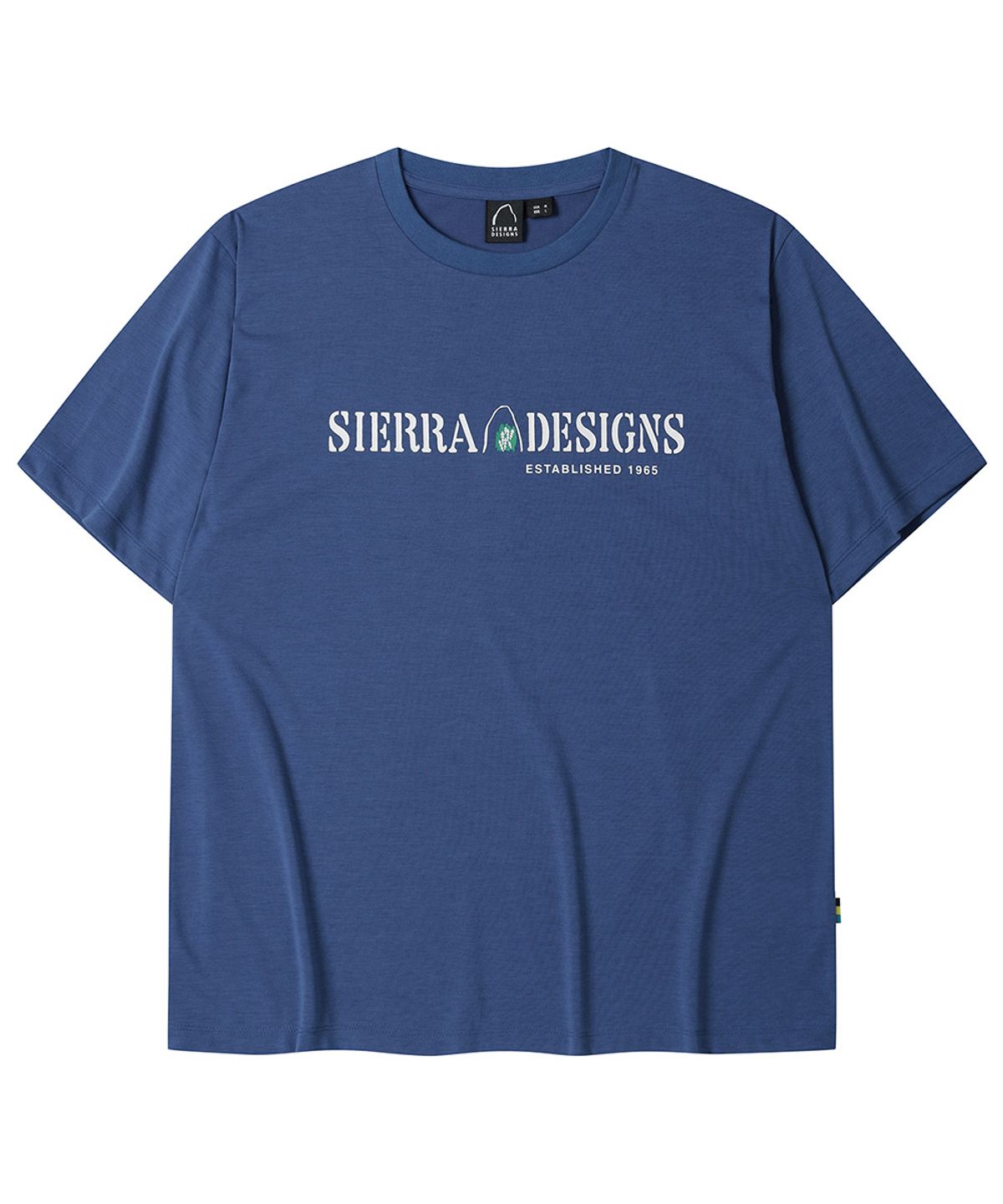 시에라디자인(SIERRA DESIGNS) 오리지널 로고 위크라이트 숏슬리브 BLUE