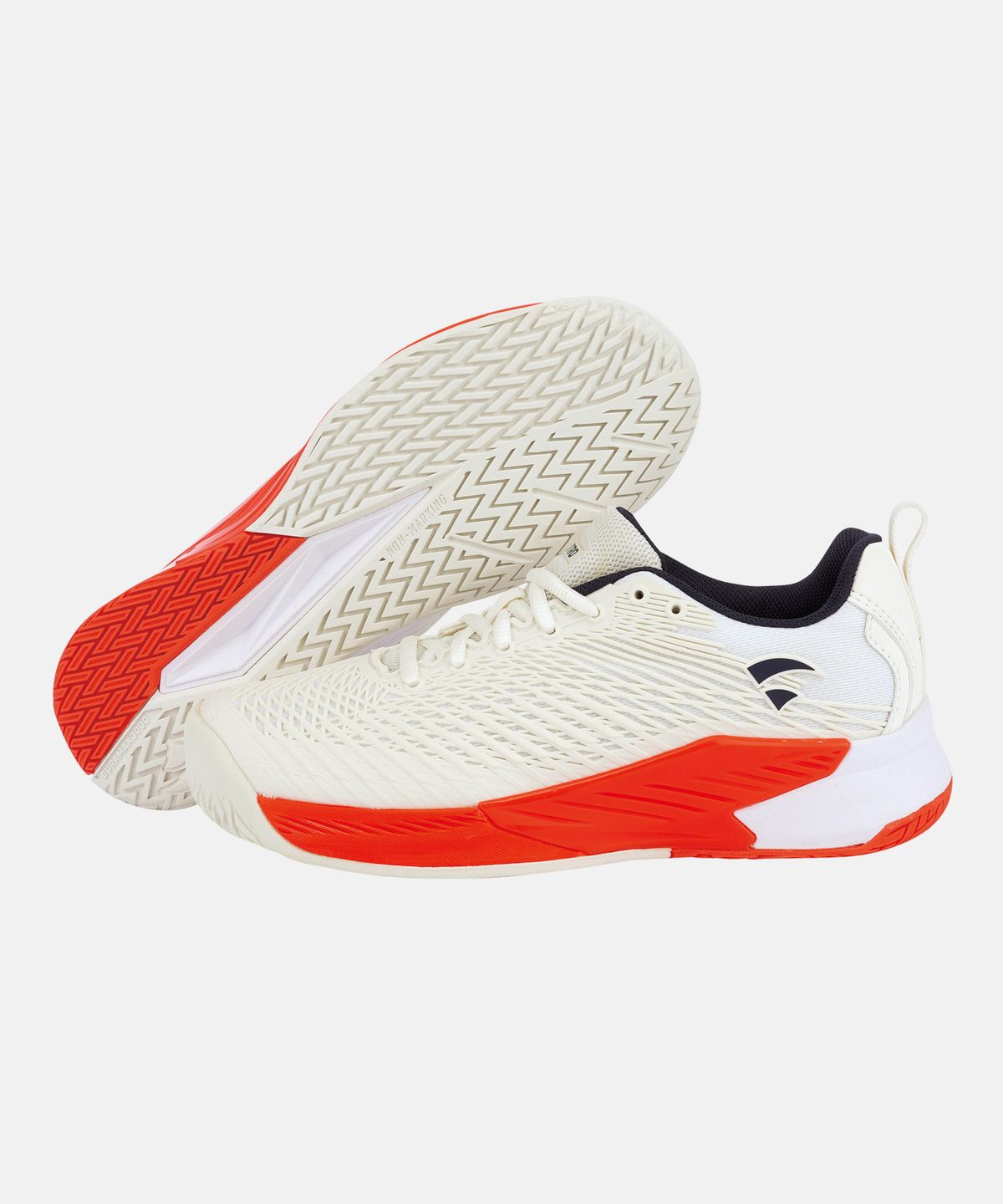 비트로(VITRO) 남녀공용 테니스화 체스터 (OFF WHITE&NEON ORANGE)