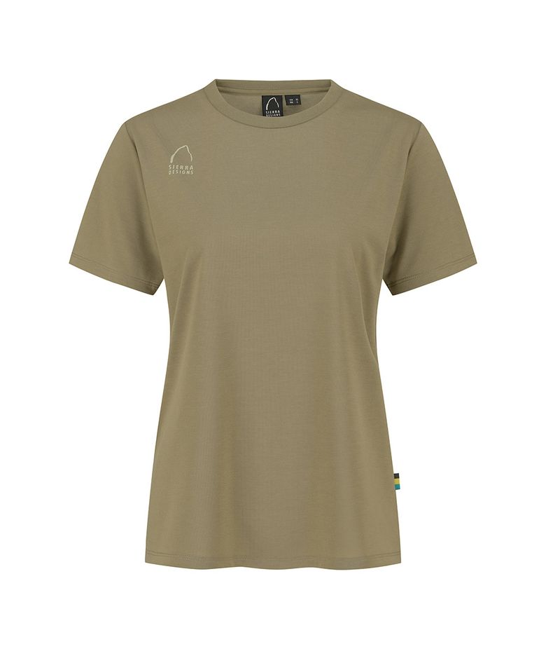 W) 마운틴스 위크라이트 숏슬리브 LIGHT BROWN