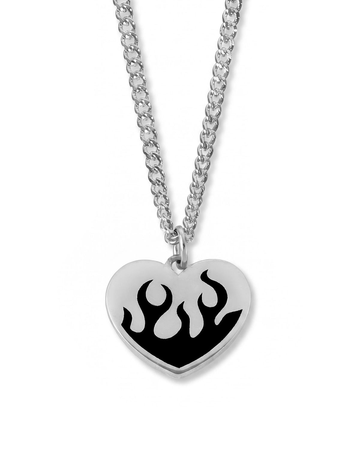 논논(NONENON) FLAME LOVE NEC(BLACK)