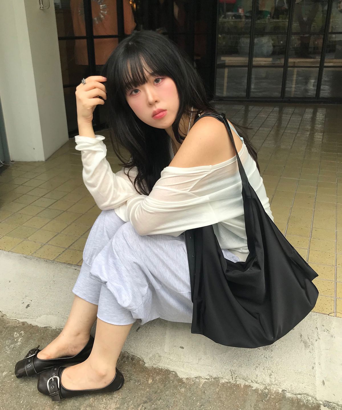 무르(MUR) Nuovo Hobo Bag Nylon(3color)