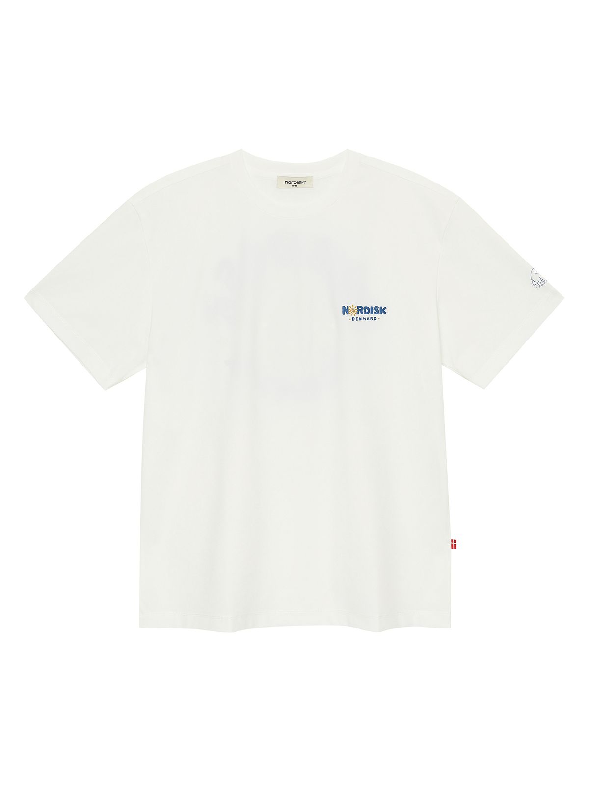 노르디스크(NORDISK) 페리어 트리코트 그래픽 티셔츠 - U_Off White