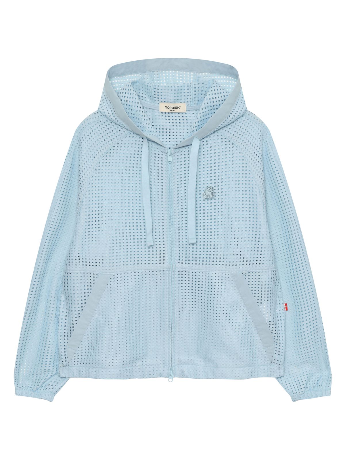 노르디스크(NORDISK) 페리어 스트레치 메쉬 후디 자켓 - W_Light Blue