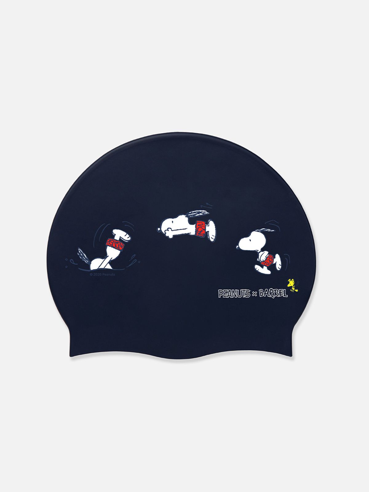 배럴(BARREL) PNTS 다이빙 스누피 실리콘 스윔 캡 네이비 (B6SUASC071NAV)