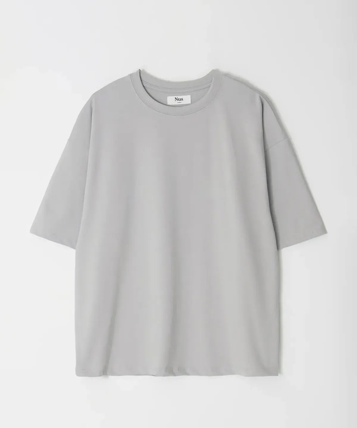너스(NUS) YEI 1/2 Tee (시보리) 연회색