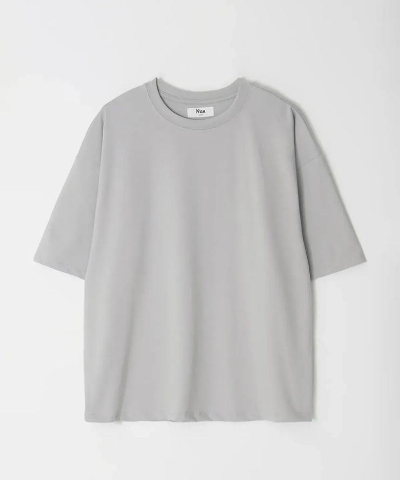 YEI 1/2 Tee (시보리) 연회색