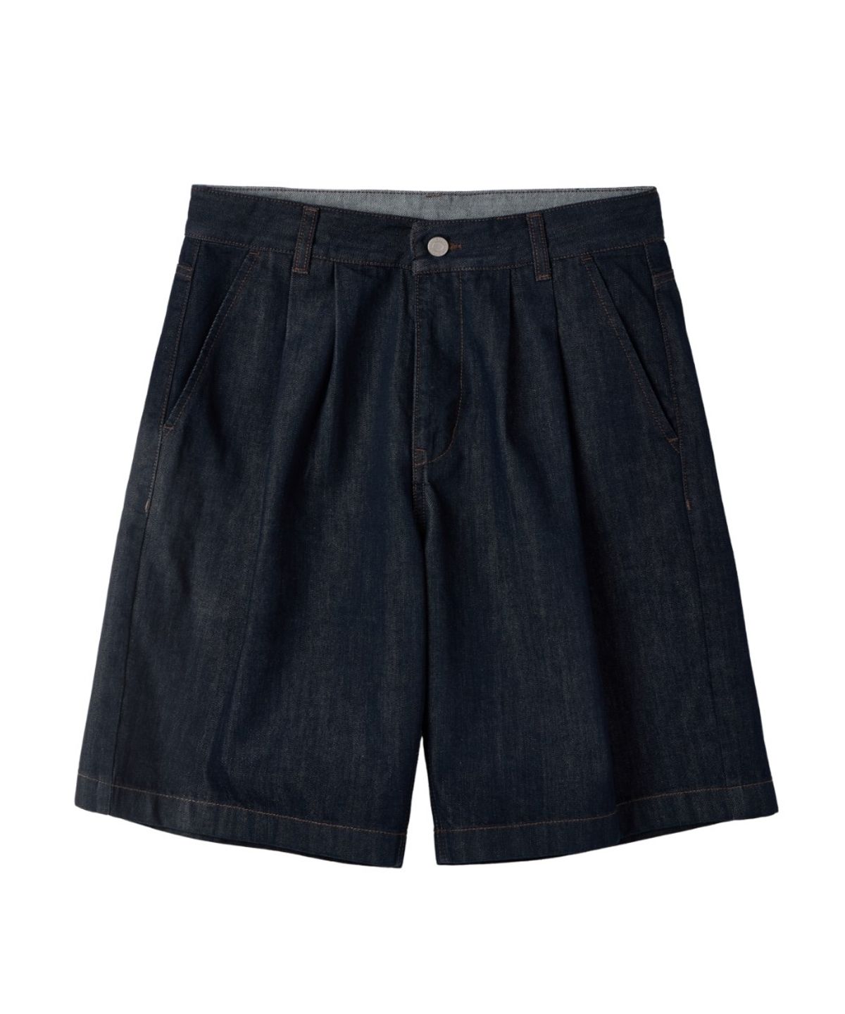 브롬톤 런던(BROMPTON LONDON) DENIM SET HALF TROUSER - INDIGO (P263UDP906)