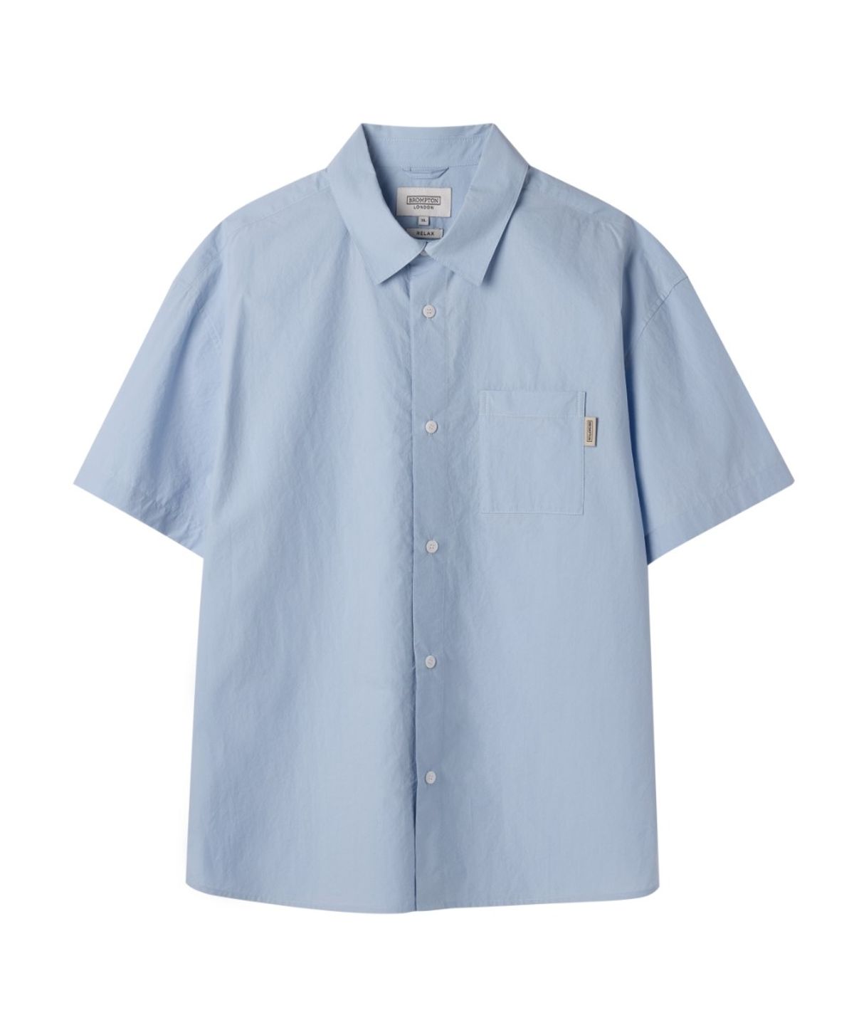 브롬톤 런던(BROMPTON LONDON) BASIC HALF SHIRT - SKY BLUE (P263USH901)