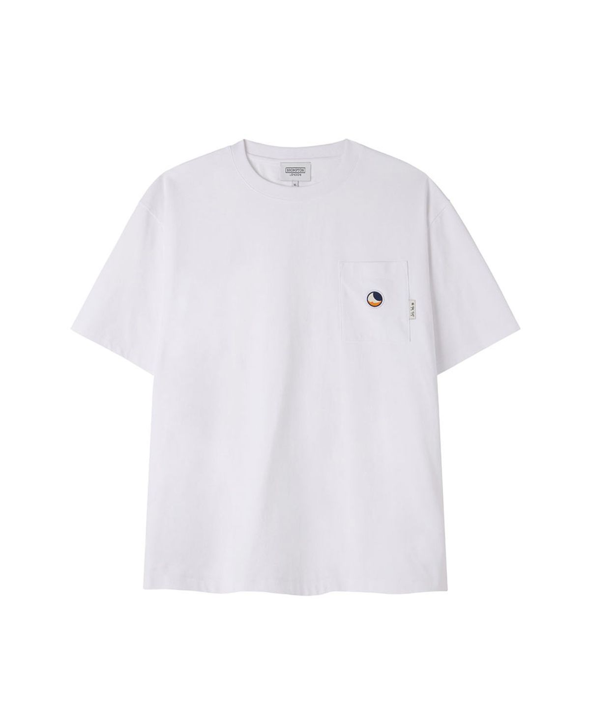 브롬톤 런던(BROMPTON LONDON) BROMPTON X TTTM LOGO T-SHIRT - WHITE (P262MTS503)
