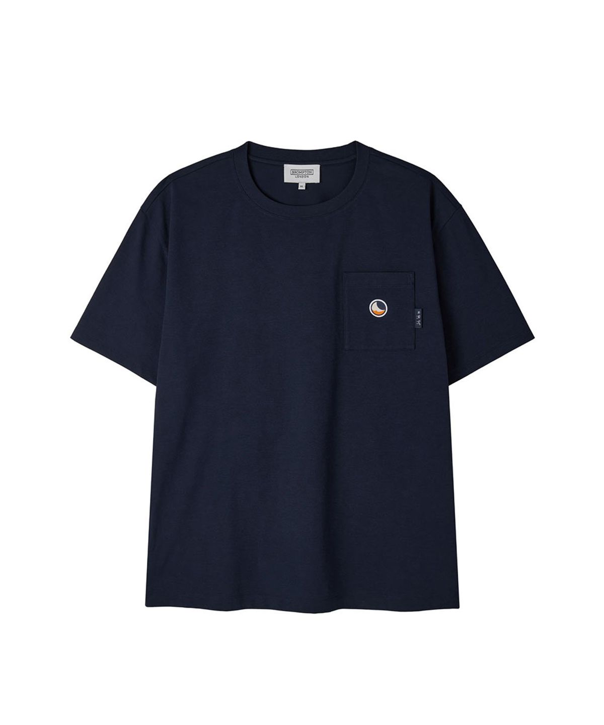 브롬톤 런던(BROMPTON LONDON) BROMPTON X TTTM LOGO T-SHIRT - NAVY (P262MTS503)