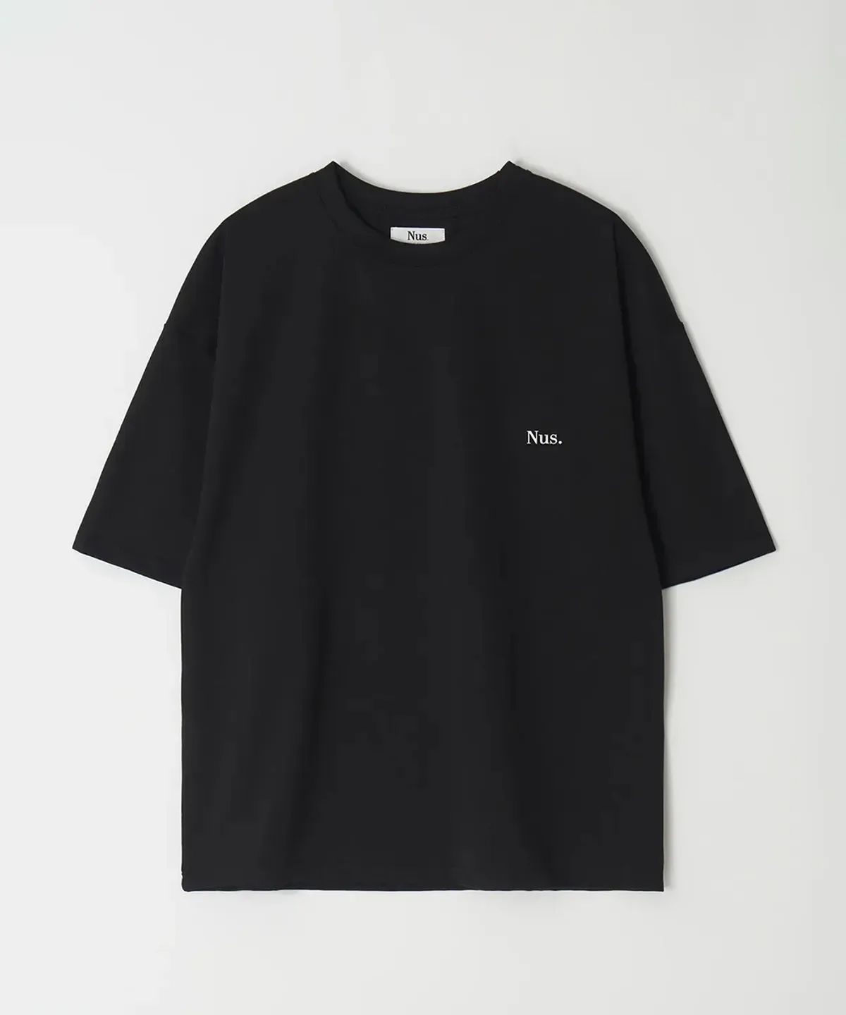 너스(NUS) Small Logo 1/2 Tee(반팔) 블랙