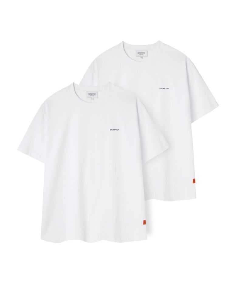2PACK BASIC T-SHIRT - WHITE (P263UTS904)
