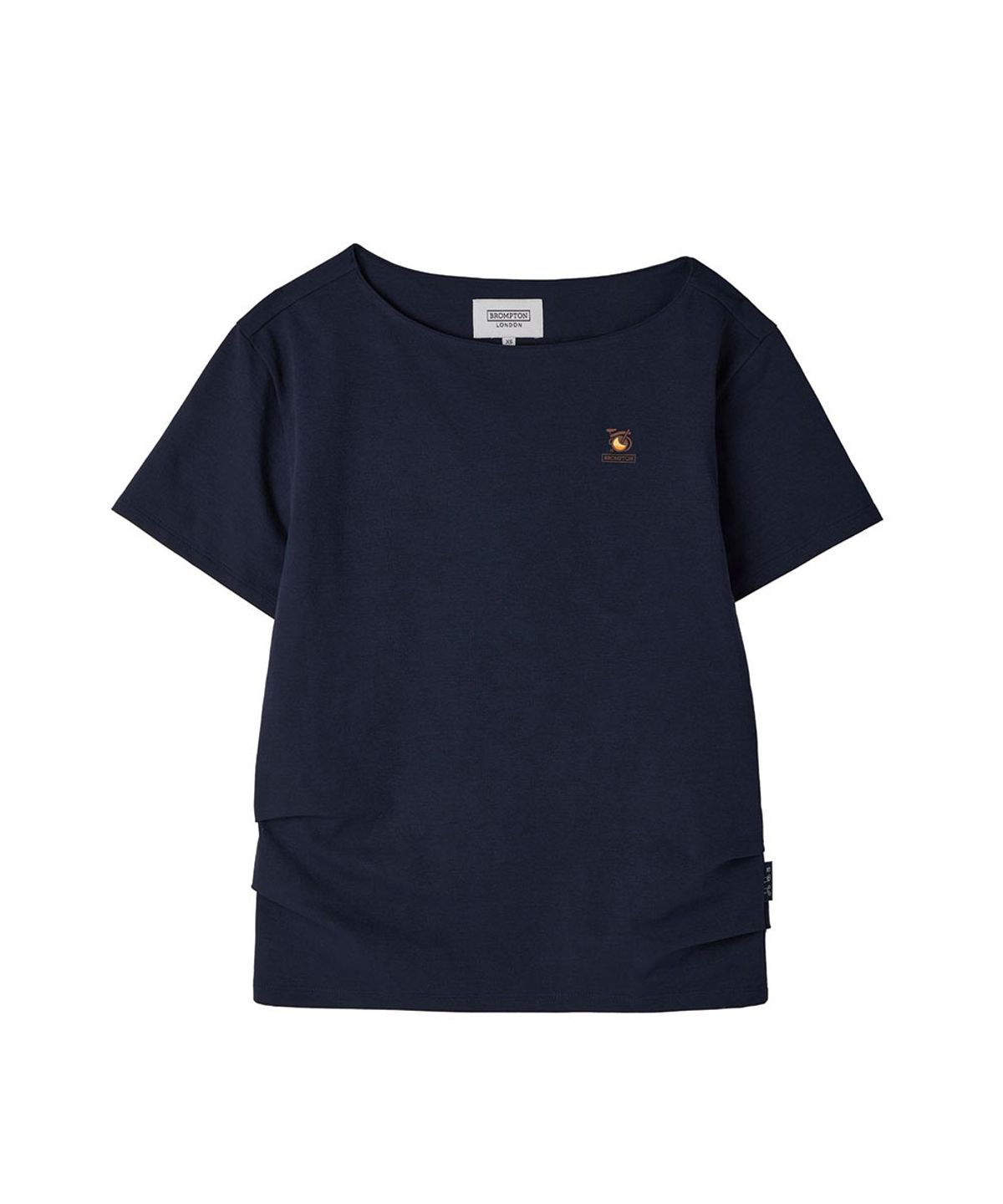 브롬톤 런던(BROMPTON LONDON) BROMPTON X TTTM W LOGO T-SHIRT - NAVY (P262WTS502)