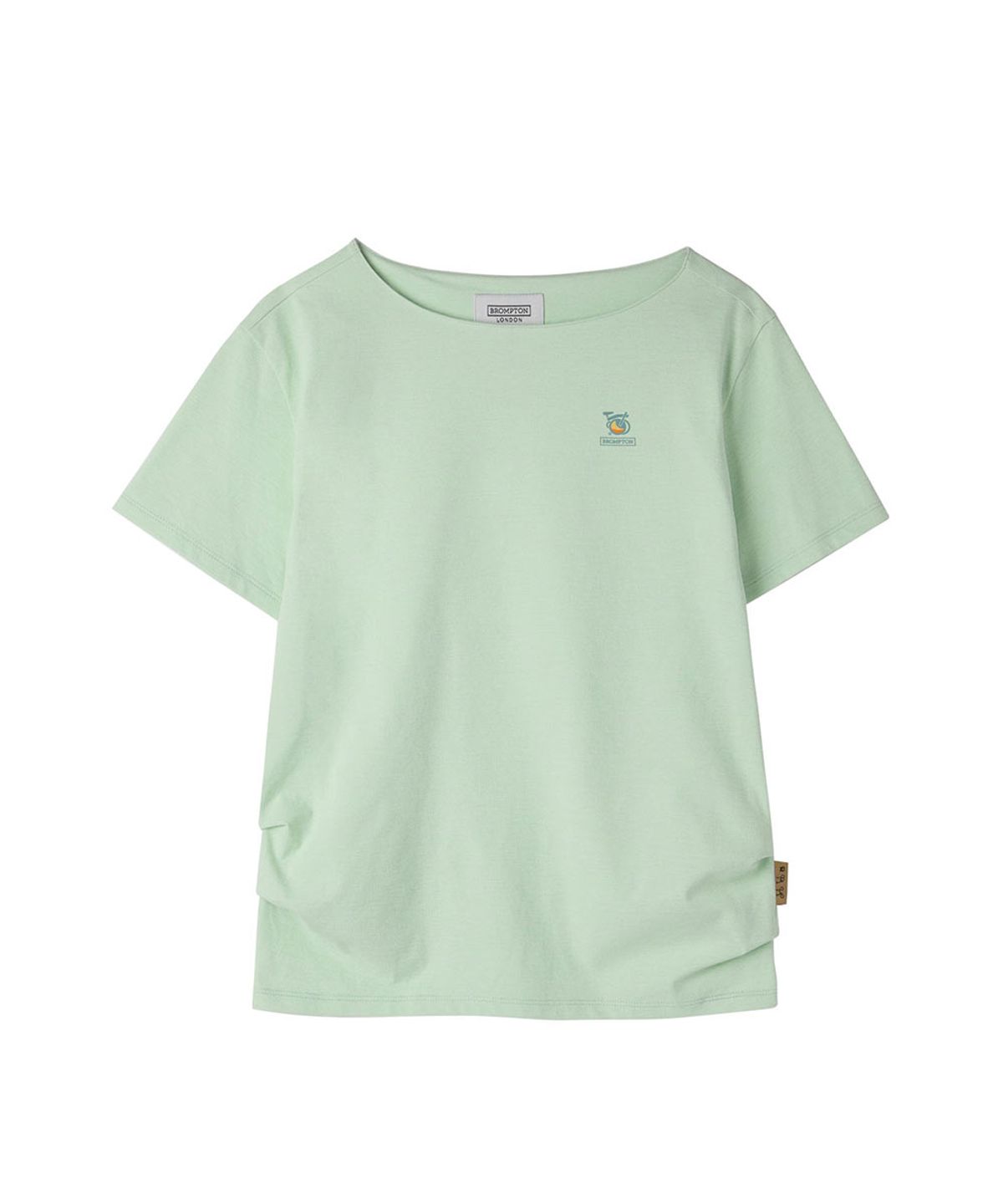 브롬톤 런던(BROMPTON LONDON) BROMPTON X TTTM W LOGO T-SHIRT - MINT (P262WTS502)