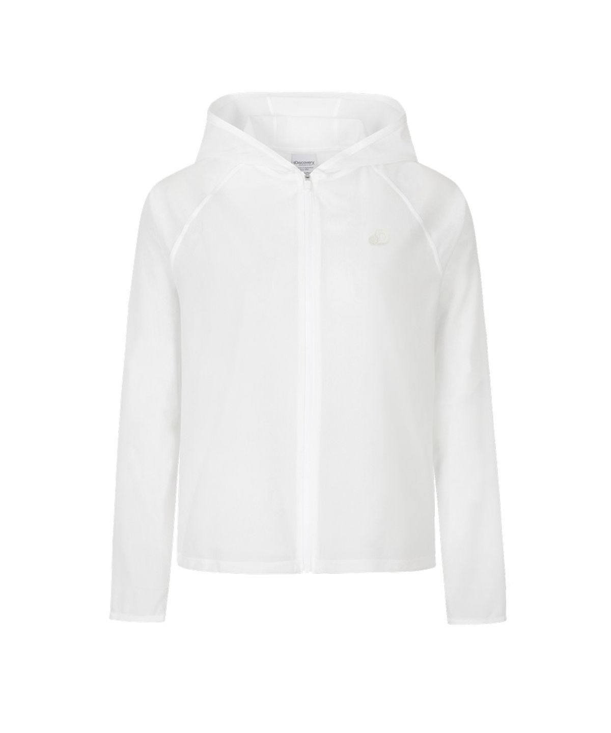 디스커버리 익스페디션(DISCOVERY EXPEDITION) 여성 후디드 루즈핏 풀집업 커버업 (CREAM)