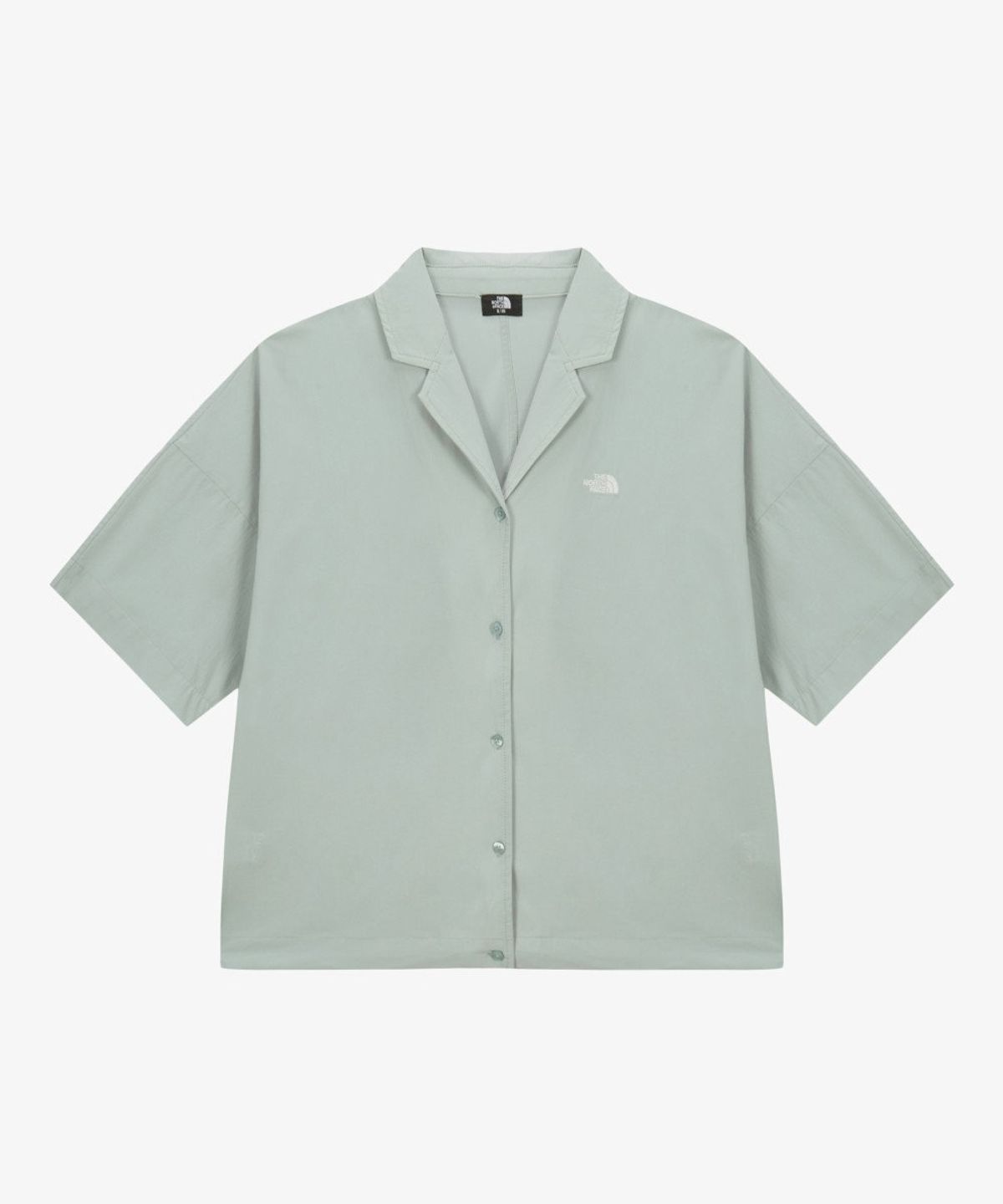 노스페이스(THE NORTH FACE) NH8SS40B 여성 아이스큐브 반팔 셔츠 MISTY BLUE