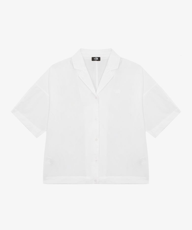 NH8SS40D 여성 아이스큐브 반팔 셔츠 WHITE