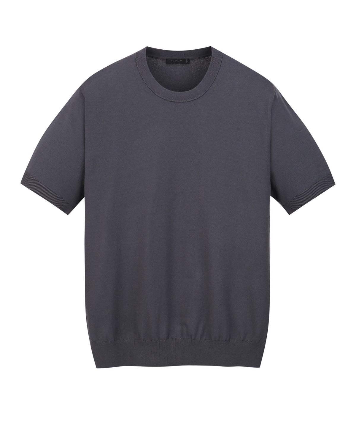 질스튜어트뉴욕 맨(JILLSTUART NEWYORK MEN) 실키 크루넥 니트 - 다크그레이 (JNSW6B304G3)