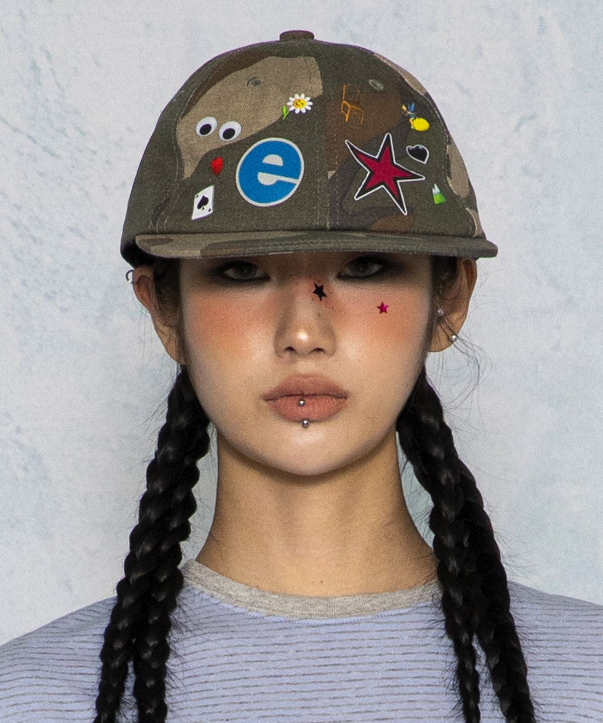 글랙(GLACK) GC078 아이콘팩 카모 볼 캡 (GREEN CAMO)