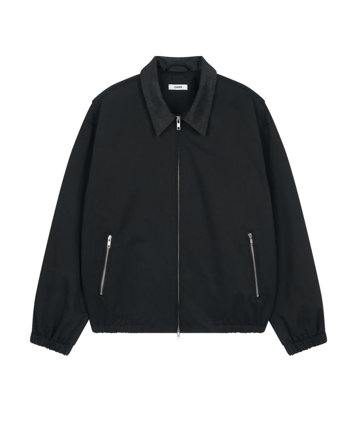 신더(CINDER) COTTON BLOUSON - BLACK