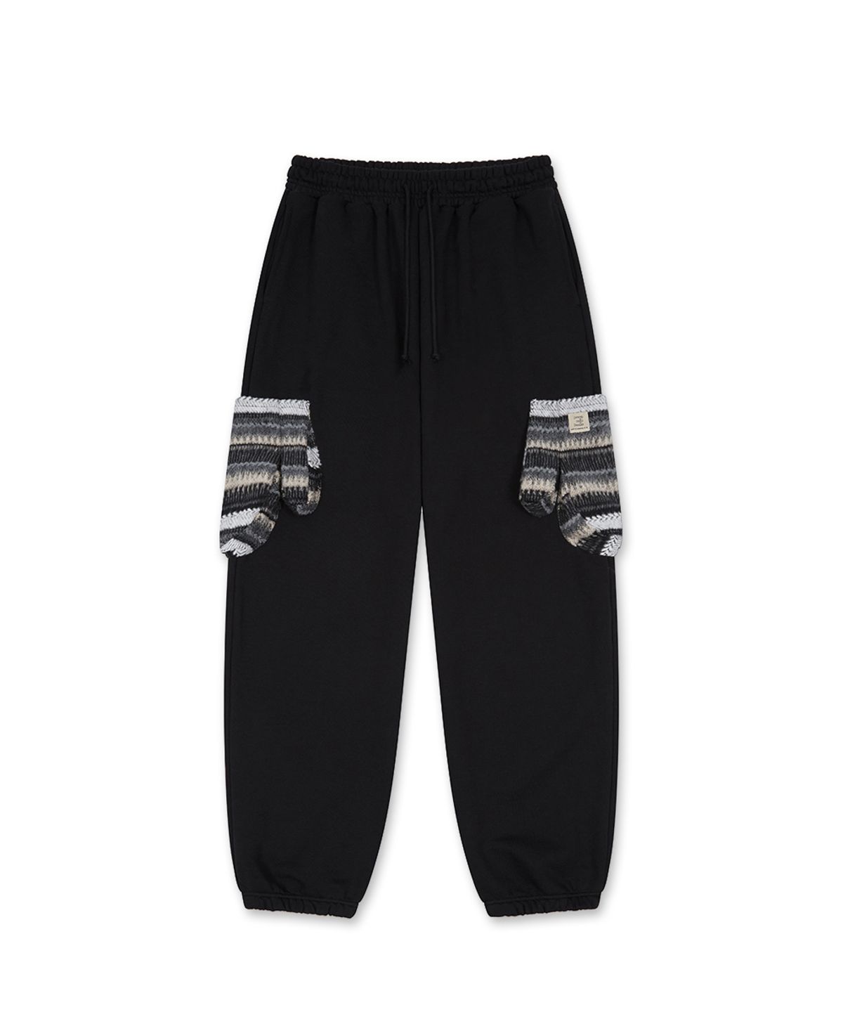 쓰리아이(3IE) MISMATCH CARGO PANTS_BLACK