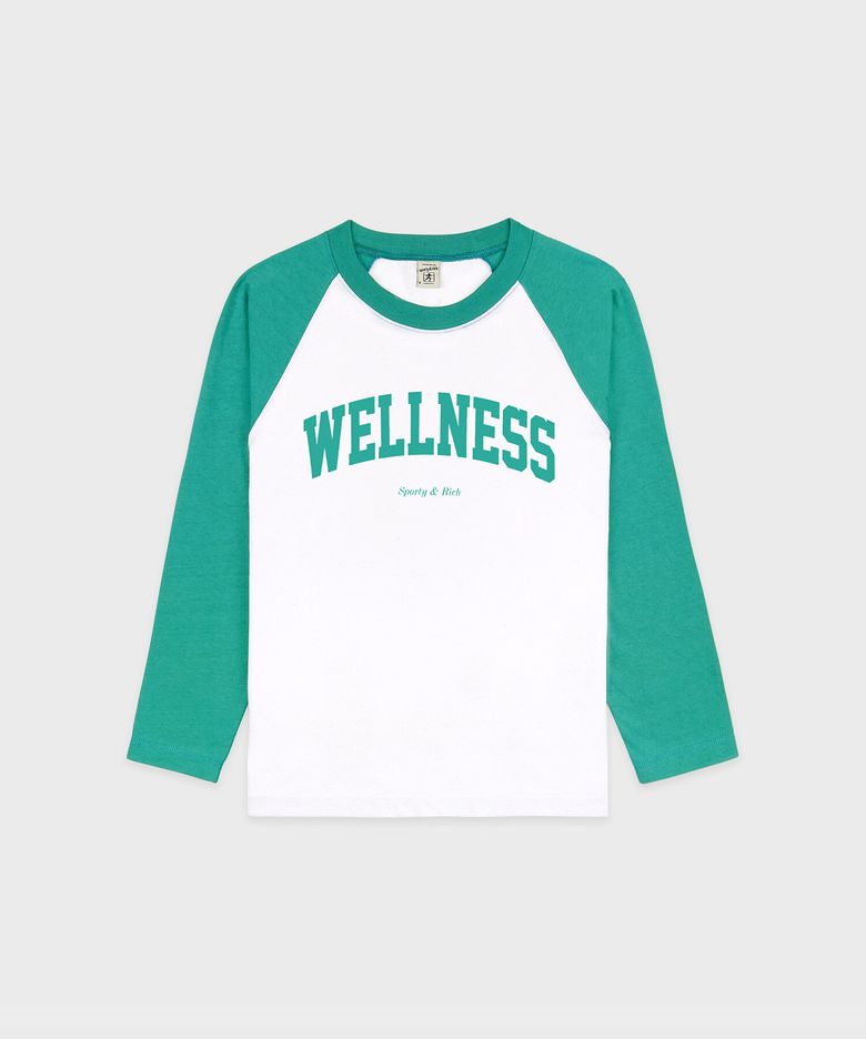 웰니스 아이비 베이스볼 티셔츠 남여공용 R255AWT511