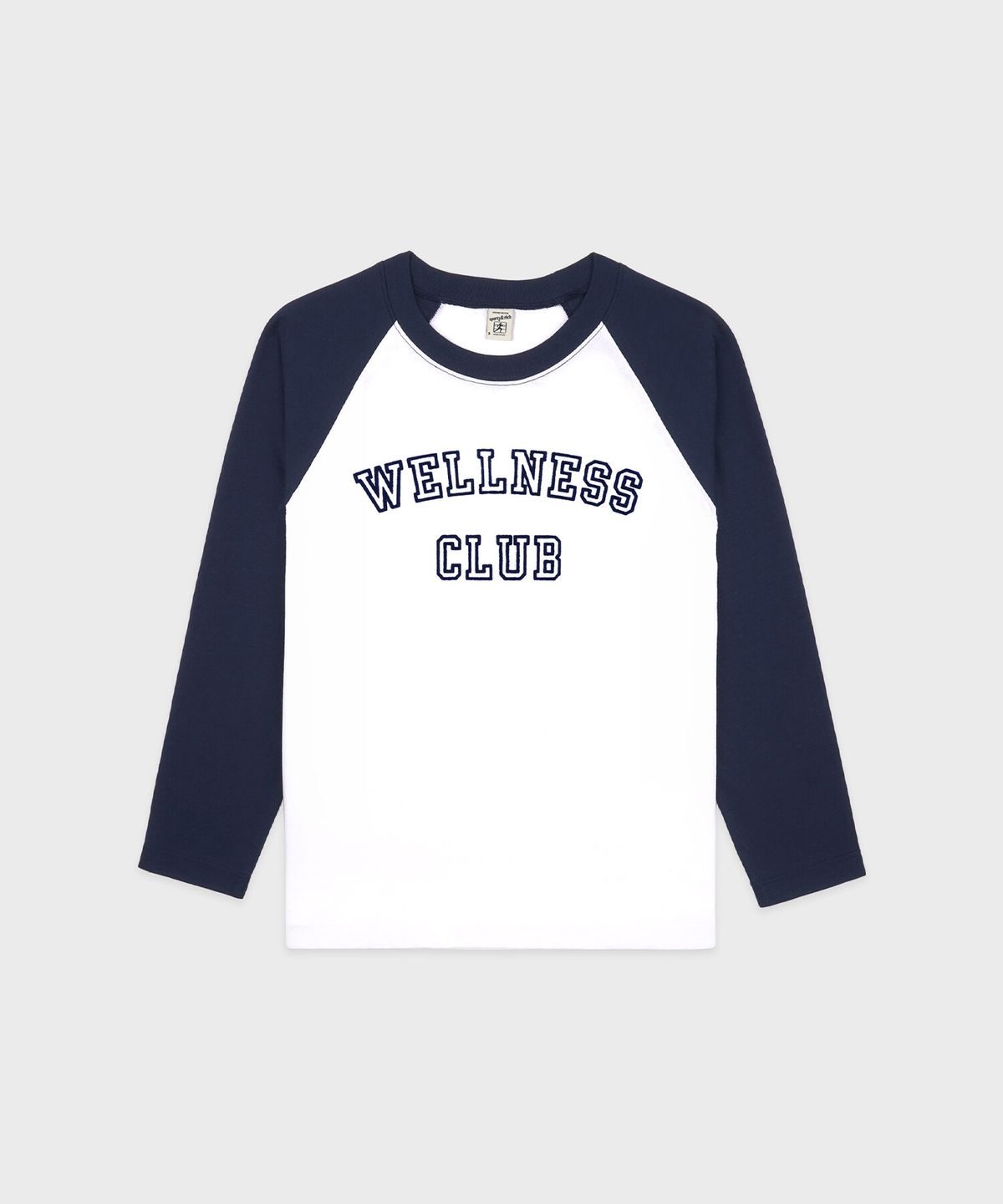 스포티앤리치(SPORTY&RICH) 웰니스 클럽 베이스볼 티셔츠 R255AWT020