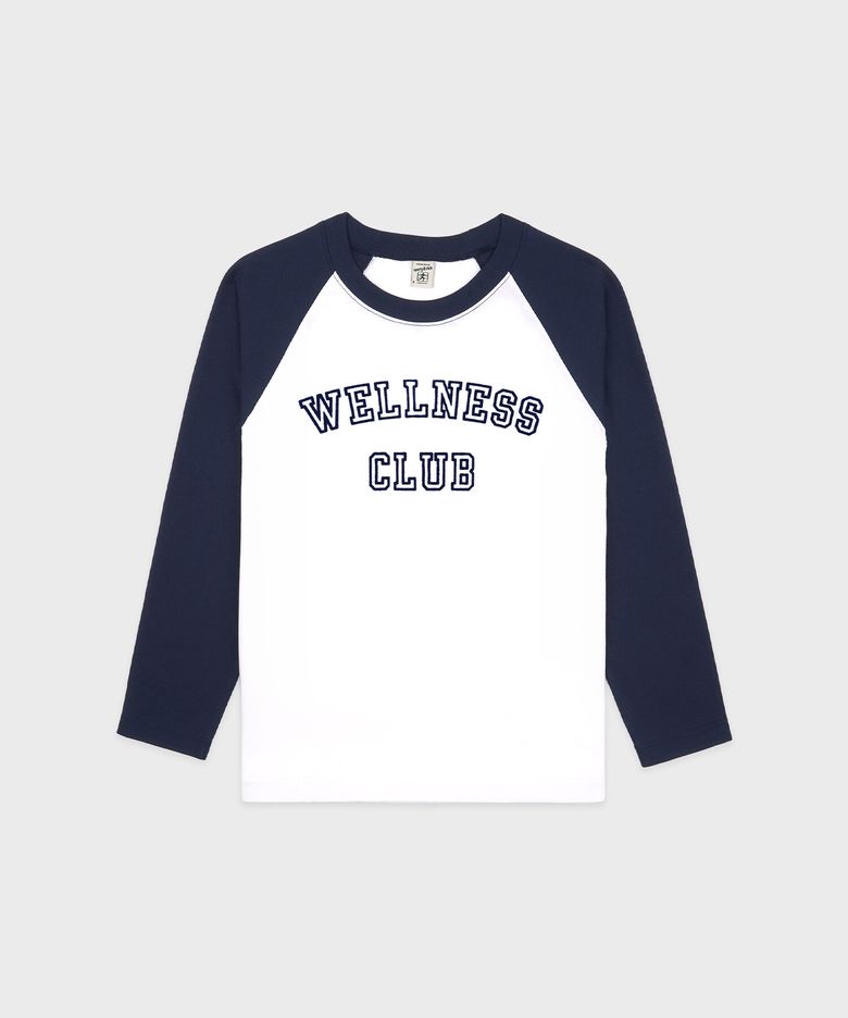 웰니스 클럽 베이스볼 티셔츠 R255AWT020