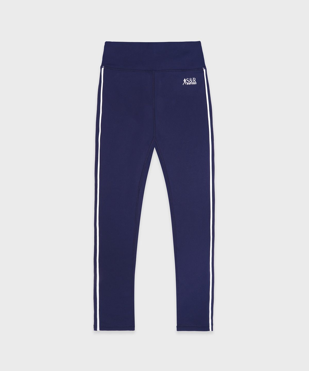 스포티앤리치(SPORTY&RICH) SR 러너 레깅스 네이비 R265AWR102