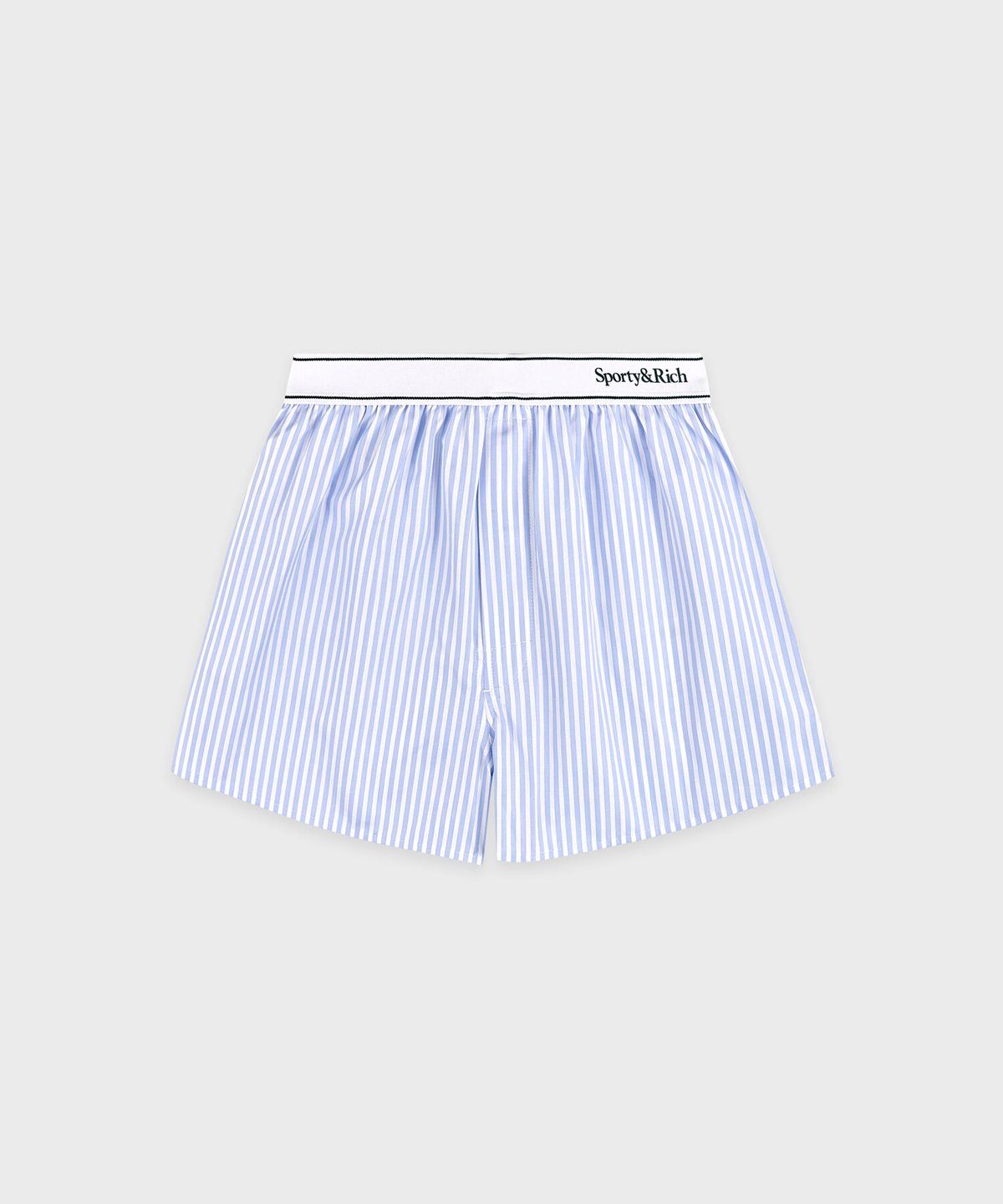스포티앤리치(SPORTY&RICH) 세리프 로고 복서 쇼츠 R255AW7007