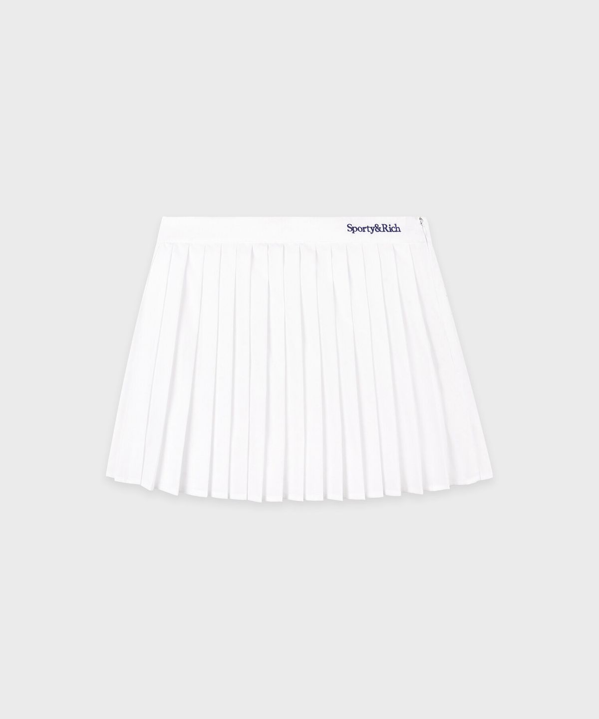 스포티앤리치(SPORTY&RICH) 세리프 로고 아네 스커트 R255AWS004