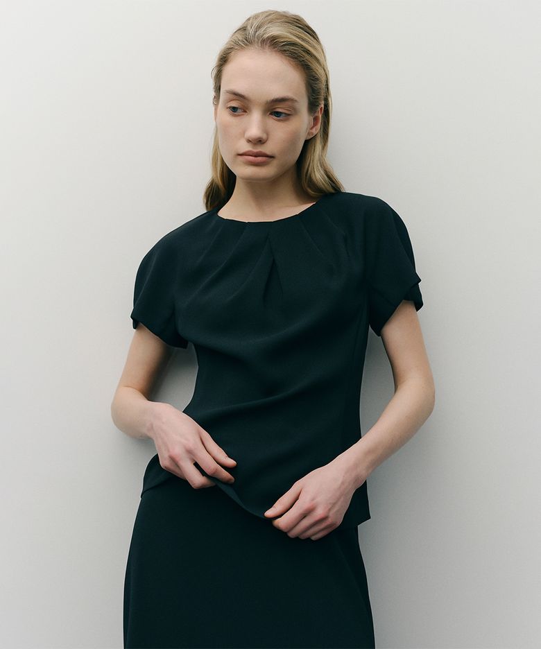 VELIN BLOUSE (BLACK)