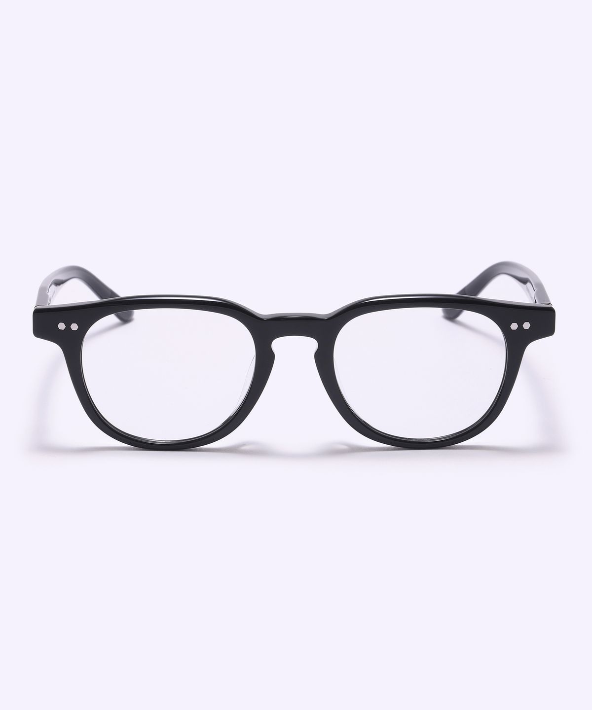 알로아이웨어(ALO EYEWEAR) [SILVERBITE] SBG7604 0909G 아세테이트 뿔테 블랙 안경테 블루라이트 렌즈 선택
