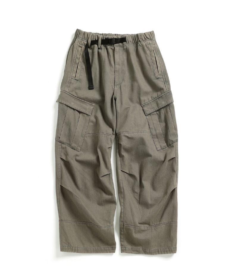 Mil Pants Washed Olive
