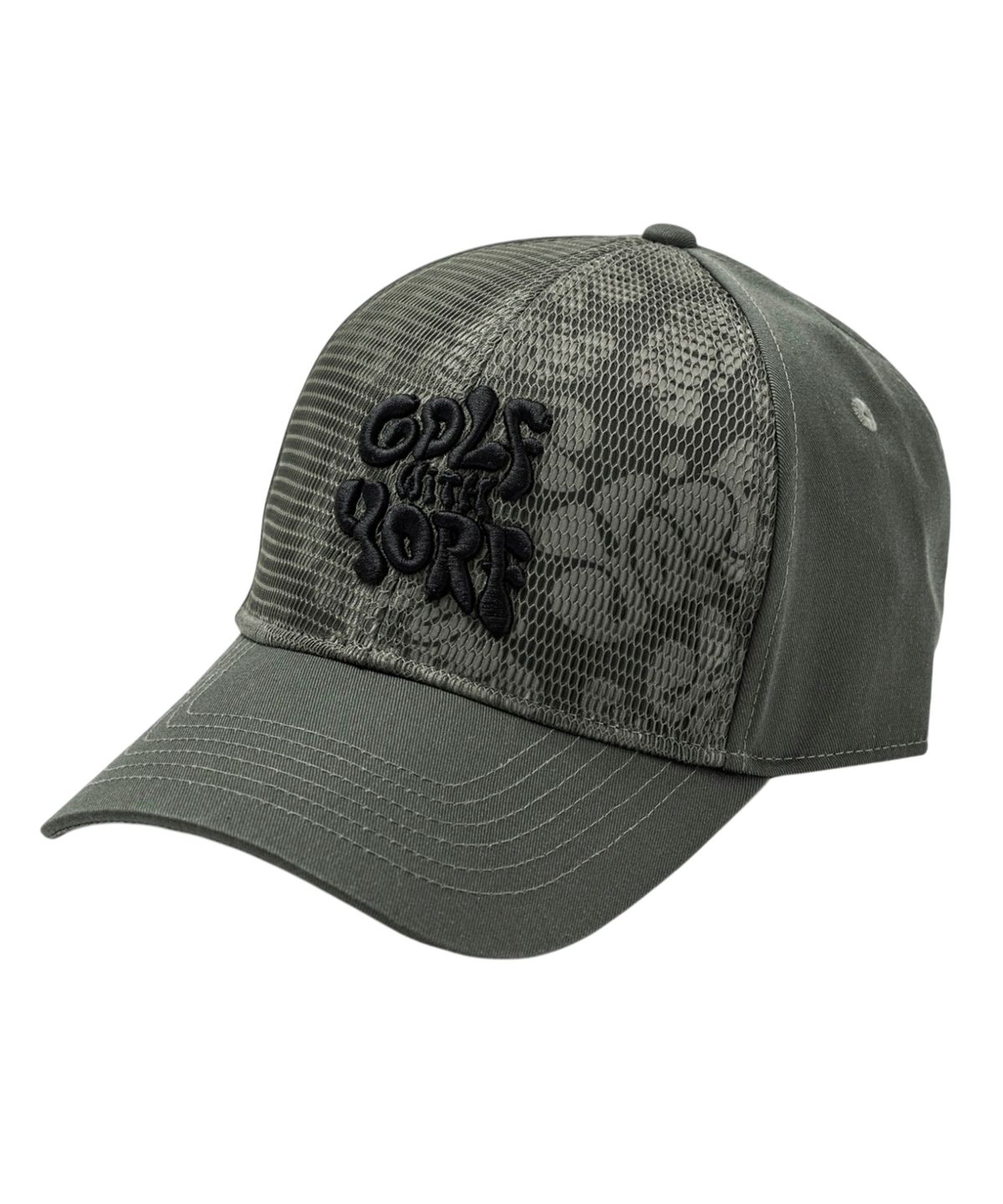 욜프(YORF) YORF BALL CAP MESH DETAIL KHAKI 욜프 볼캡 매쉬디테일 카키