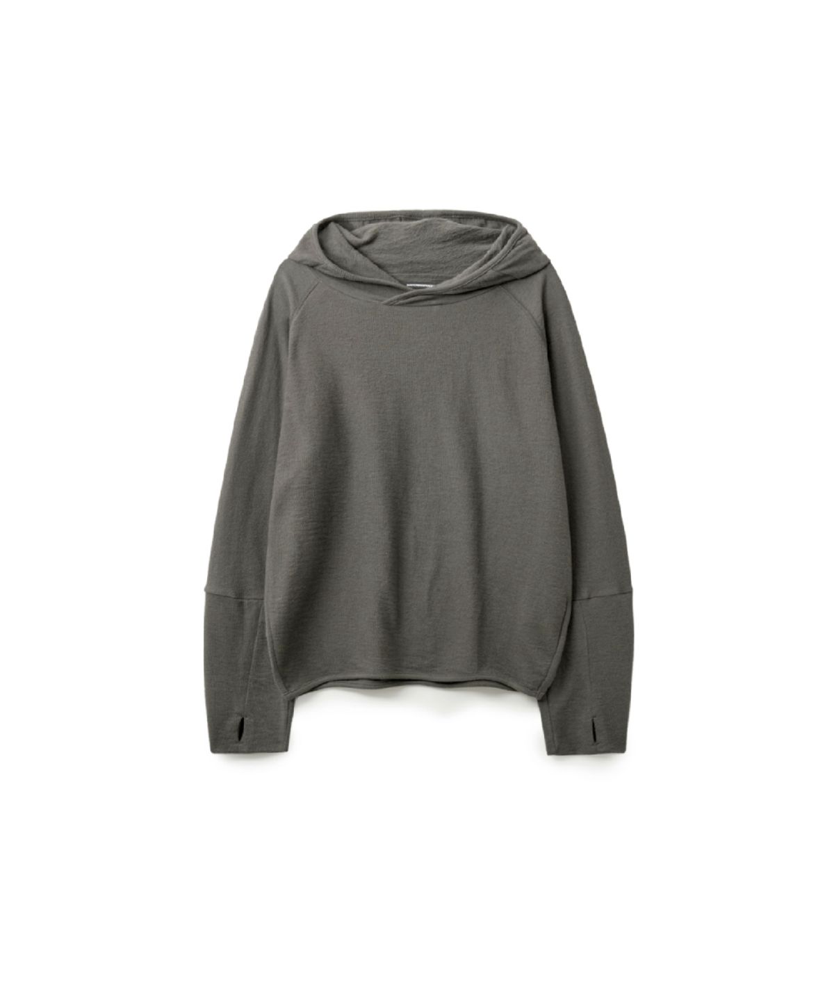 해칭룸(HATCHINGROOM) Layer Base Hoodie Moss Charcoal