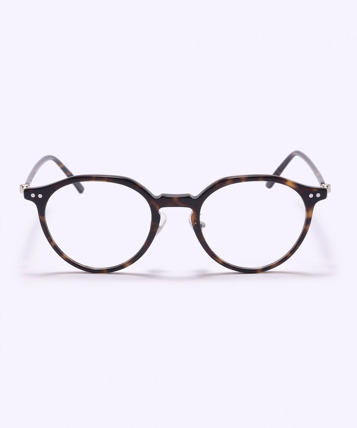 알로아이웨어(ALO EYEWEAR) [SILVERBITE] SBG7605 1818G HD ACETATE 초경량 고밀도 아세테이트 톨토이즈 판토 안경테 블루라이트 렌즈 선택