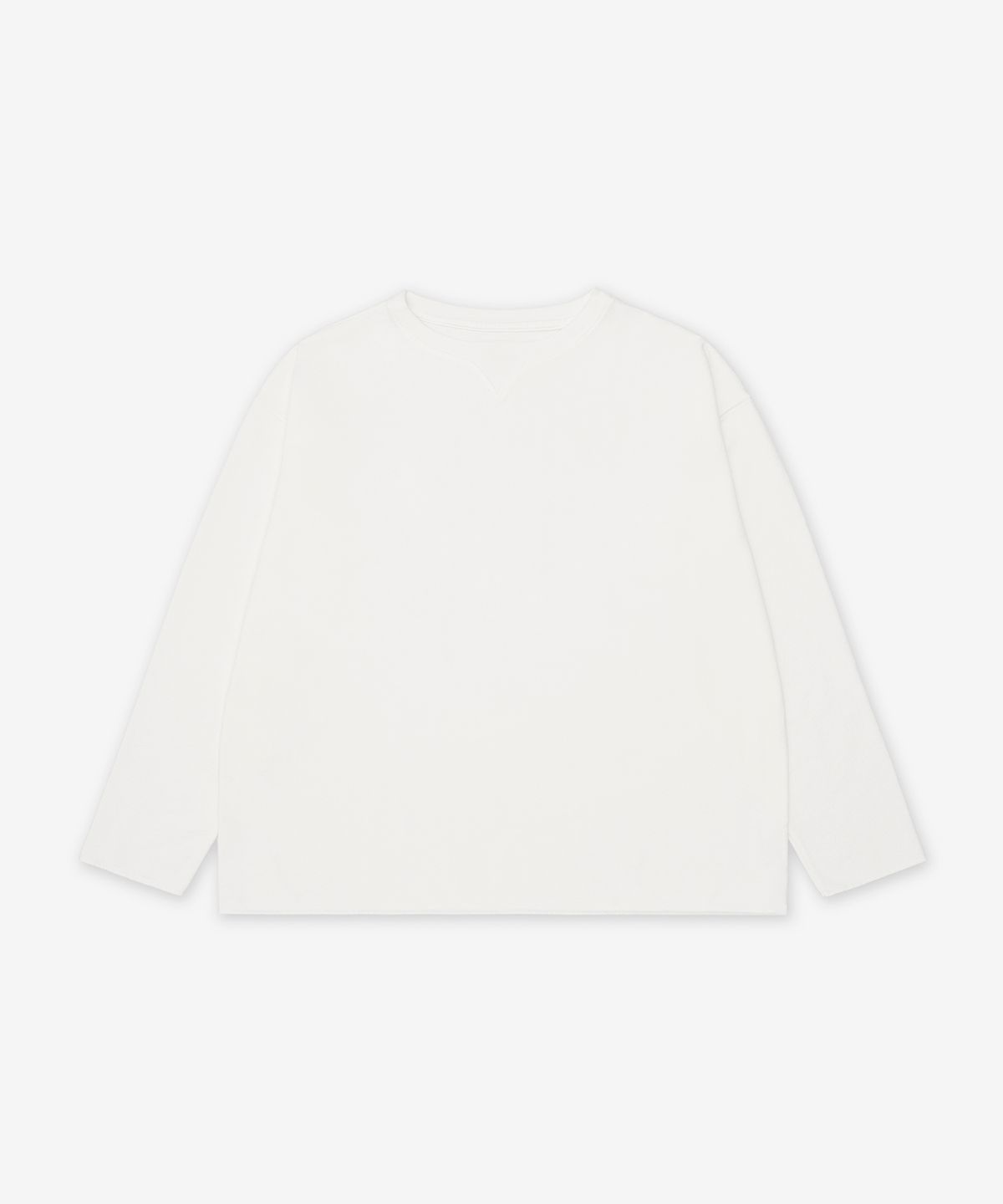 라이딩하이(RIDINGHIGH) 라이트 웨이트 롱 슬리브 티셔츠 - 화이트 / R2430301WHITE