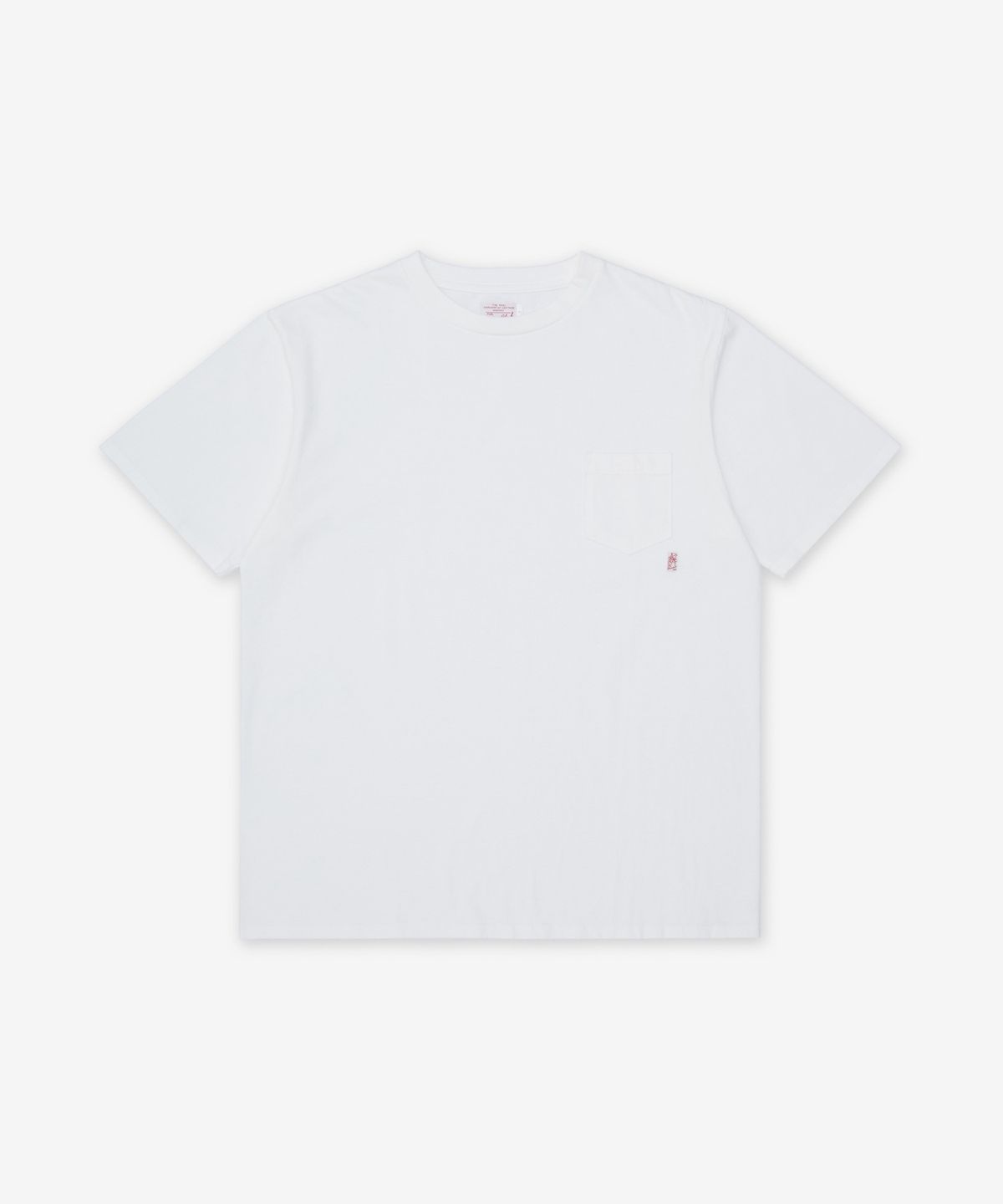 라이딩하이(RIDINGHIGH) 스탠다드 팩 포켓 반소매 티셔츠 - 화이트 / R1850103WHITE