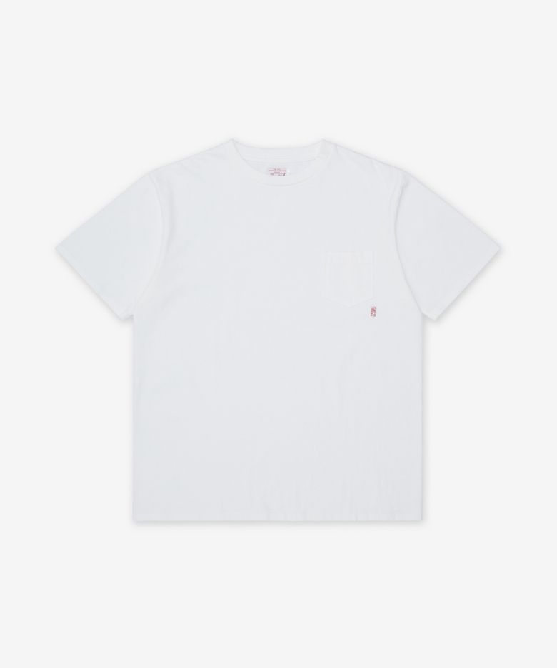 스탠다드 팩 포켓 반소매 티셔츠 - 화이트 / R1850103WHITE