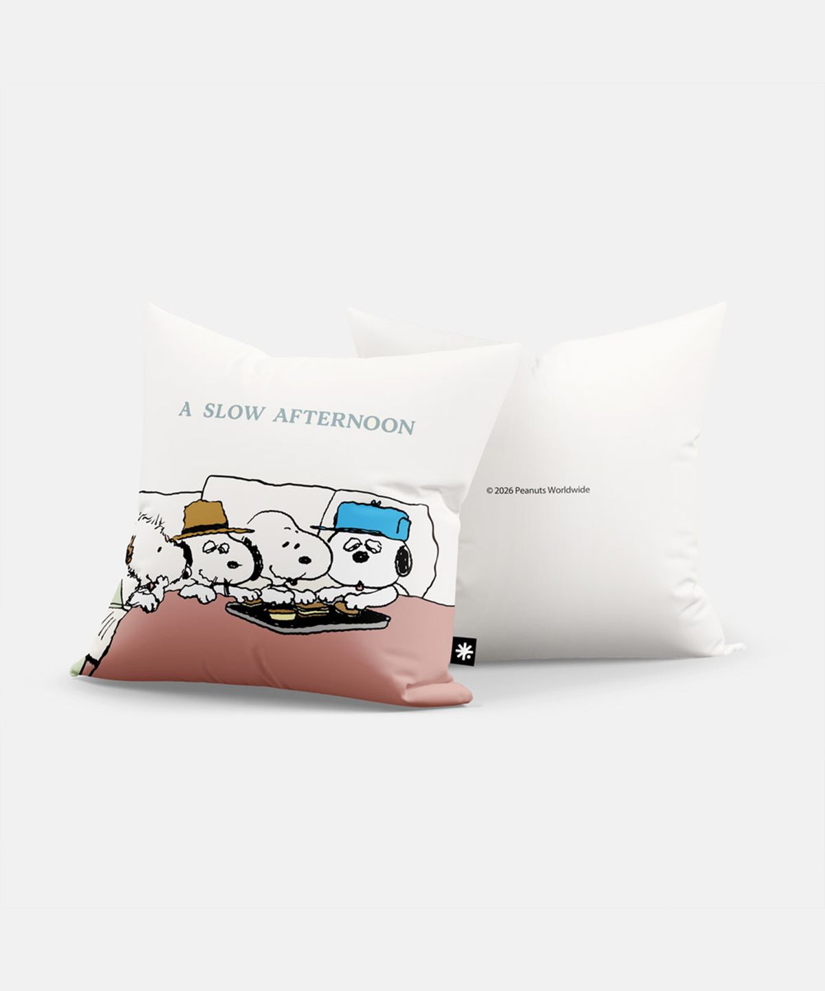 뚜누(TOUNOU) SNOOPY & HIS SIBLINGS Slow Afternoon 쿠션